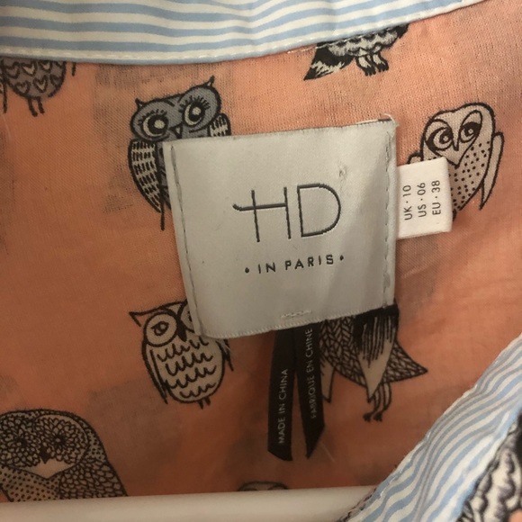 Anthropologie owl blouse - Picture 3 of 3